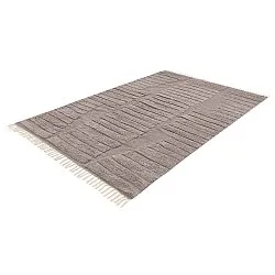 Tappeto A Pelo Lungo - Rani Natural Cotton Shaggy (tortora)