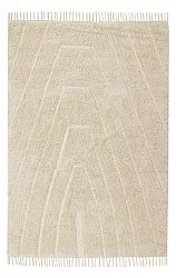 Tappeto A Pelo Lungo - Sivia Natural Cotton Shaggy (beige)