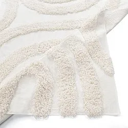 Tappeto A Pelo Lungo - Sivota Natural Cotton Shaggy (bianco)