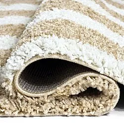 Tappeto A Pelo Lungo - Tamri (beige/bianco)