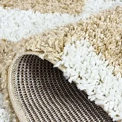 Tappeto A Pelo Lungo - Tamri (beige/bianco)