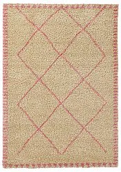 Tappeto A Pelo Lungo - Tiznit (beige/rosa)