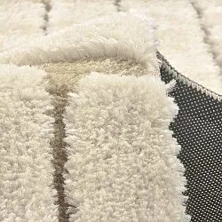 Tappeto A Pelo Lungo - Tyros (beige/crema)