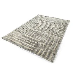 Tappeto A Pelo Lungo - Tyros (crema/grigio)