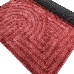 Tappeto A Pelo Lungo - Volos (rosso/rosa)