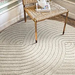 Tappeti rotondi - Wendy (beige)