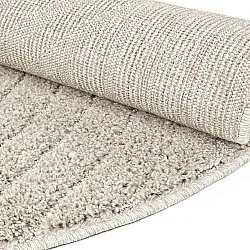Tappeti rotondi - Wendy (beige)