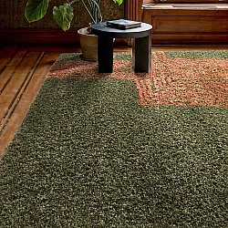 Tappeto A Pelo Lungo - Zagora (verde/arancione)