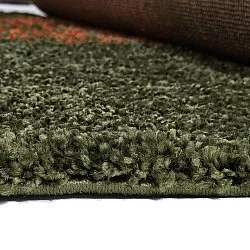 Tappeto A Pelo Lungo - Zagora (verde/arancione)