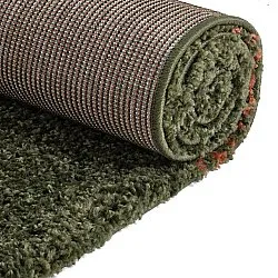 Tappeto A Pelo Lungo - Zagora (verde/arancione)