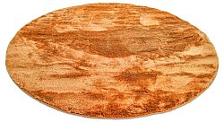Tappeti rotondi - Aranga Super Soft Fur (arancia)
