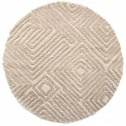 Tappeti rotondi - Monti (beige)