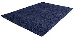 Tappeto A Pelo Lungo - Zoe (blu scuro)