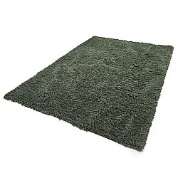 Tappeto A Pelo Lungo - Combarro Solid Cotton Shaggy (verde)