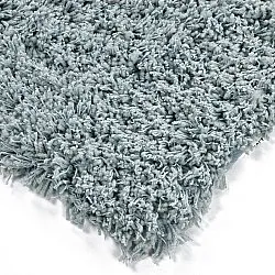 Tappeto A Pelo Lungo - Combarro Solid Cotton Shaggy (azzurro)