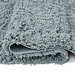 Tappeto A Pelo Lungo - Combarro Solid Cotton Shaggy (azzurro)