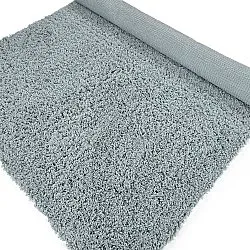 Tappeto A Pelo Lungo - Combarro Solid Cotton Shaggy (azzurro)
