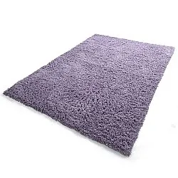 Tappeto A Pelo Lungo - Combarro Solid Cotton Shaggy (viola chiaro)