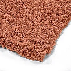 Tappeto A Pelo Lungo - Combarro Solid Cotton Shaggy (arancione chiaro)