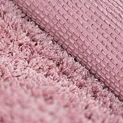 Tappeto A Pelo Lungo - Combarro Solid Cotton Shaggy (rosa chiaro)
