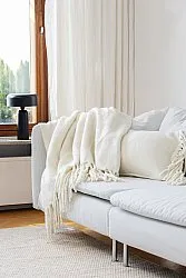 Coperte - Plaid in misto lana - Samantha (offwhite)
