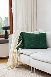 Fodera per cuscino in misto lana - Samantha (verde)