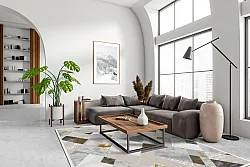 Tappeto Wilton - Samos (grigio/multi)