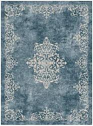 Tappeto Wilton - Santi (blu/beige)