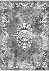 Tappeto Wilton - Santi (grigio scuro/bianco)