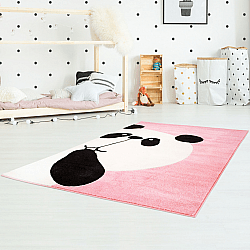 Tappeti per bambini - Bueno Panda (rosa)