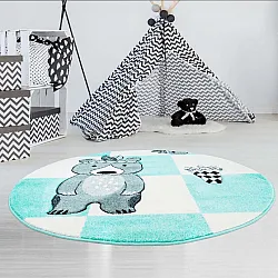 Tappeti per bambini - Bueno Indian Bear (turchese)