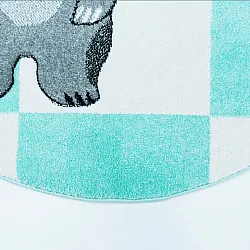Tappeti per bambini - Bueno Indian Bear (turchese)