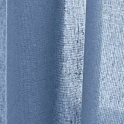 Tende Set da 2 - Tenda in cotone Selena (blu)