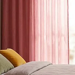 Tende Set da 2 - Tenda in cotone Selena (terracotta)