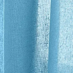 Tende Set da 2 - Tenda in cotone Selena (turchese)