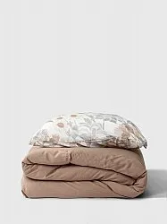 Set copripiumino - Serena (grigio/beige)