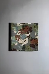 Tovagliolo in confezione da 4 - Asta (verde)