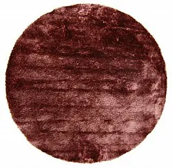 Tappeti rotondi - Shaggy Luxe (coral pink)