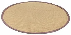 Tappeto rotondo (sisal) - Agave (natura/marrone)