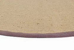 Tappeto rotondo (sisal) - Agave (natura/marrone)