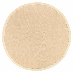 Tappeto rotondo (sisal) - Agave (sabbia)
