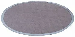 Tappeto rotondo (sisal) - Agave (grigio)