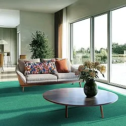 Tappeto In Sisal - Agave (verde smeraldo)