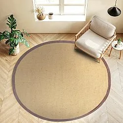 Tappeto rotondo (sisal) - Agave (natura/marrone)