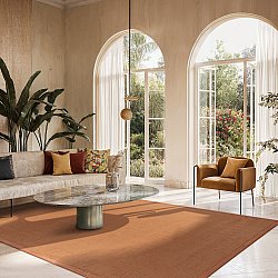 Tappeto In Sisal - Agave (marrone-arancia)