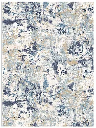 Tappeto Wilton - Hiboun (blu)