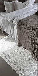 Tappeto A Pelo Lungo - Ebba Natural Cotton Shaggy (offwhite)