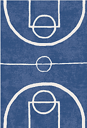 Tappeti per bambini - Basket (blu)