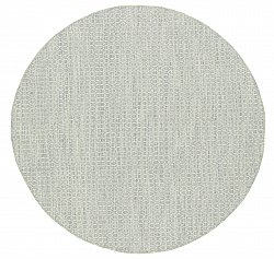 Tappeti rotondi - Snowshill (grigio/bianco)