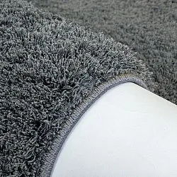 Tappeto A Pelo Lungo - Soft Shine (Grigio scuro)